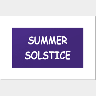 Summer Solstice, transparent Posters and Art